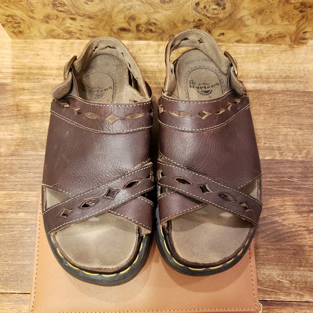 Dr. Martians slingback leather sandals
